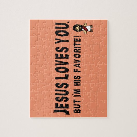イエス・キリストは愛します ジグソーパズル (縦)