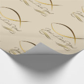 イエス・キリストは愛します! ラッピングペーパー (角)