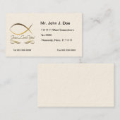 イエス・キリストは愛します 名刺 (正面/裏面)