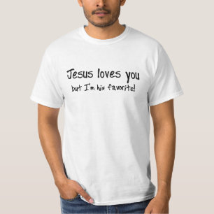 イエス・キリストは愛します! Tシャツ