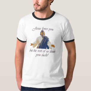 イエス・キリストは愛します Tシャツ