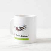 イエス・キリストは救います! コーヒーマグカップ (正面左)