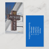 イエス・キリストは救います 名刺 (正面/裏面)