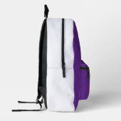 イエス・キリストは清浄とジャークを行う プリントバックパック (左)