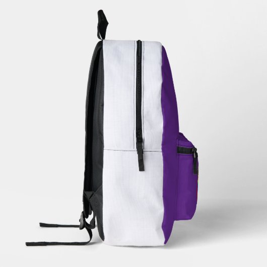 イエス・キリストは清浄とジャークを行う プリントバックパック (左)