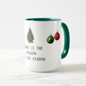 イエス・キリストは理由のマグです マグカップ (正面右)