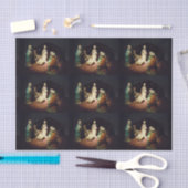 イエス・キリストは生まれます 薄葉紙 (クラフト)