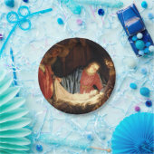 イエス・キリストは生まれクリスマスに来ている ペーパープレート (パーティー)