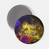 イエス・キリストは磁石の主である マグネット (正面/裏面)
