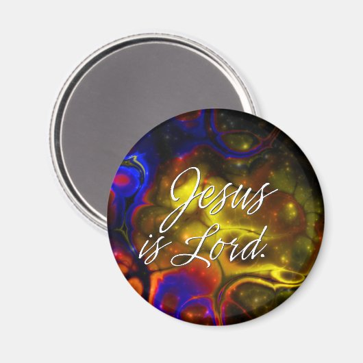 イエス・キリストは磁石の主である マグネット (正面/裏面)