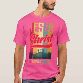 イエス・キリストは私の救い主である救い主クリスチャンM Tシャツ