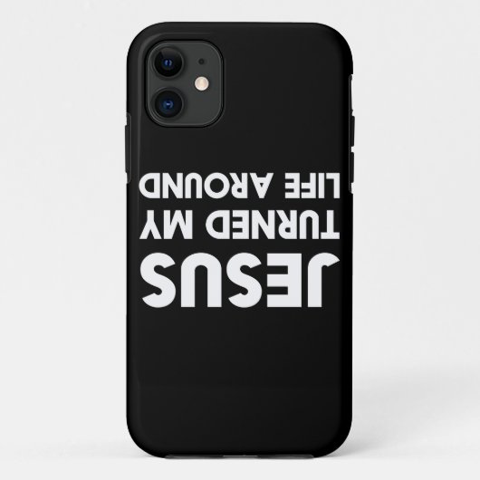 イエス・キリストは私の生命の向きを変えました Case-Mate iPhoneケース (裏面)
