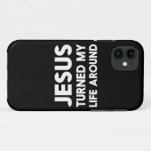 イエス・キリストは私の生命の向きを変えました Case-Mate iPhoneケース (裏面(横))