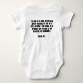 イエス・キリストは私の英雄です Tシャツ (裏面)
