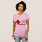 イエス・キリストは私の血を清潔にしました。 透析はそれを清新にします Tシャツ (正面フル)