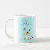 イエス・キリストは私をのヒツジ、マグ愛します コーヒーマグカップ (左)