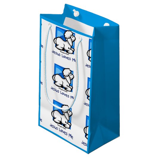 イエス・キリストは私を子ヒツジ愛します スモールペーパーバッグ (正面アングル)