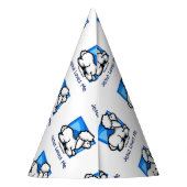 イエス・キリストは私を子ヒツジ愛します パーティーハット (裏面)