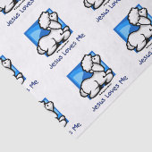 イエス・キリストは私を子ヒツジ愛します 薄葉紙 (詳細)