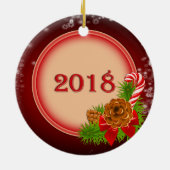 イエス・キリストは私を愛します セラミックオーナメント (裏面)