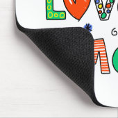 イエス・キリストは私を愛します マウスパッド (コーナー)