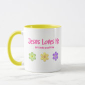 イエス・キリストは私を愛します マグカップ (左)