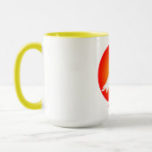 イエス・キリストは私を私が知っているこれ愛します マグカップ (左)