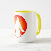 イエス・キリストは私を私が知っているこれ愛します マグカップ (正面右)