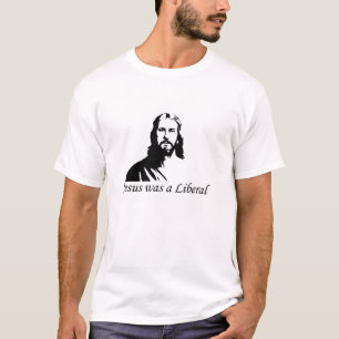 イエス・キリストは自由主義者でした Tシャツ