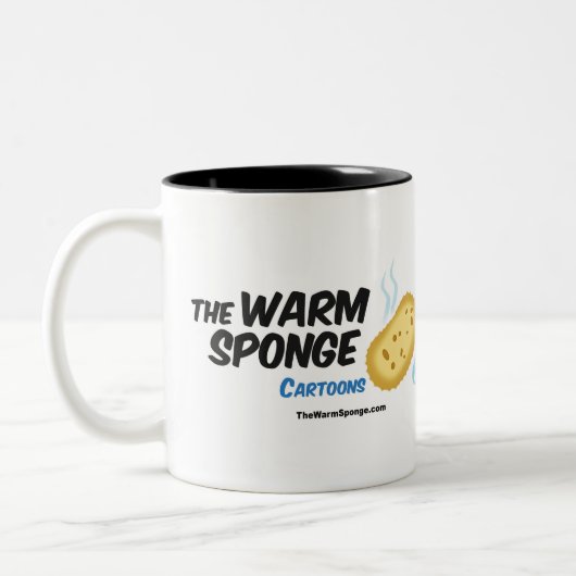 イエス・キリストは車輪を取ります(切札から!) ツートーンマグカップ (左)