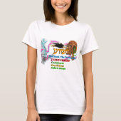 イエス・キリストは道、真理、生命!ユダのライオン Tシャツ (正面)