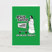 イエス・キリストは黒い金曜日に救います シーズンカード (正面)