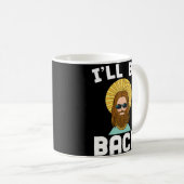 イエス・キリストはIコーヒー・マグのおもしろいなクリスチャンあります コーヒーマグカップ (正面右)