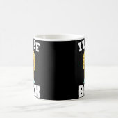 イエス・キリストはIコーヒー・マグのおもしろいなクリスチャンあります コーヒーマグカップ (中央)