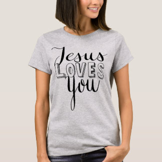 イエス・キリストはTシャツ愛します Tシャツ