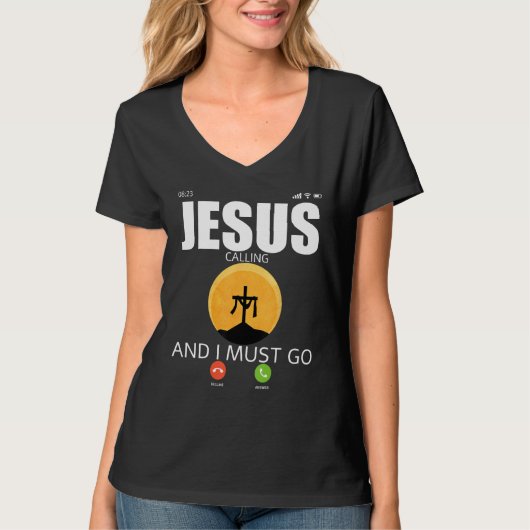 イエス・キリストを愛する 呼ばれている 祈ろう 神の最高のクリス Tシャツ (正面)