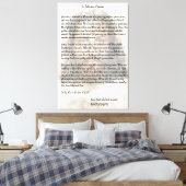 イエス・キリストを描写したシーザーへのピラトの手紙 キャンバスプリント (インサイチュ (寝室))