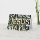 イエス・キリストカード シーズンカード (正面)