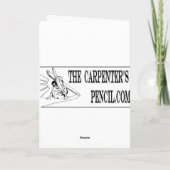 イエス・キリストグレースケール8x10の洗礼 カード (裏面)