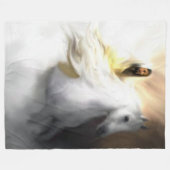 イエス・キリストフリースブランケット フリースブランケット (正面(横))