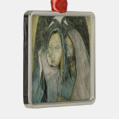 イエス・キリストメリーヨセフの出生の宗教クリスマス メタルオーナメント (右)