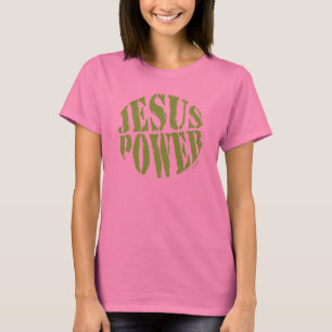 イエス・キリスト力のTシャツ Tシャツ