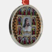 イエス・キリスト及び12人の使徒 メタルオーナメント (右)
