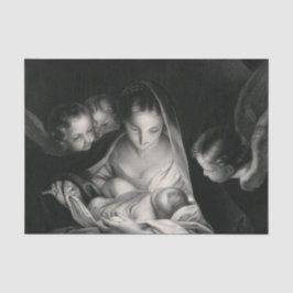 イエス・キリスト天使聖母マリアの出生の誕生 薄葉紙