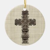 "イエス・キリスト季節の理由"のオーナメントです セラミックオーナメント (正面)