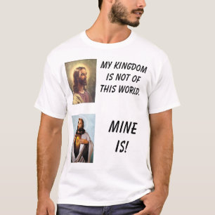 イエス・キリスト対ブッシュ Tシャツ