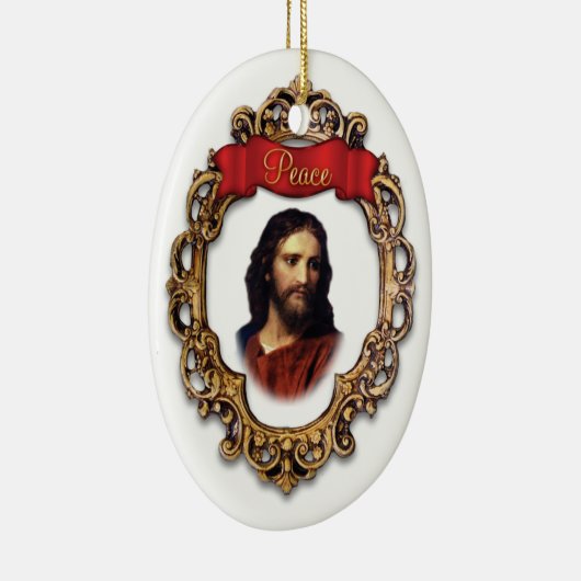 イエス・キリスト平和オーナメント セラミックオーナメント (右)
