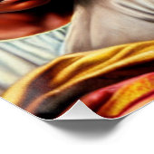 イエス・キリスト愛する腕の光沢のあるポスター ポスター (コーナー)