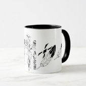 "イエス・キリスト救います"は マグカップ (正面右)