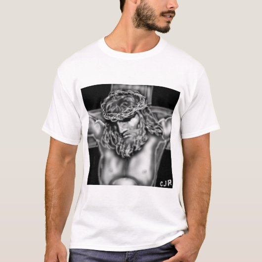 イエス・キリスト救助者 Tシャツ (正面)